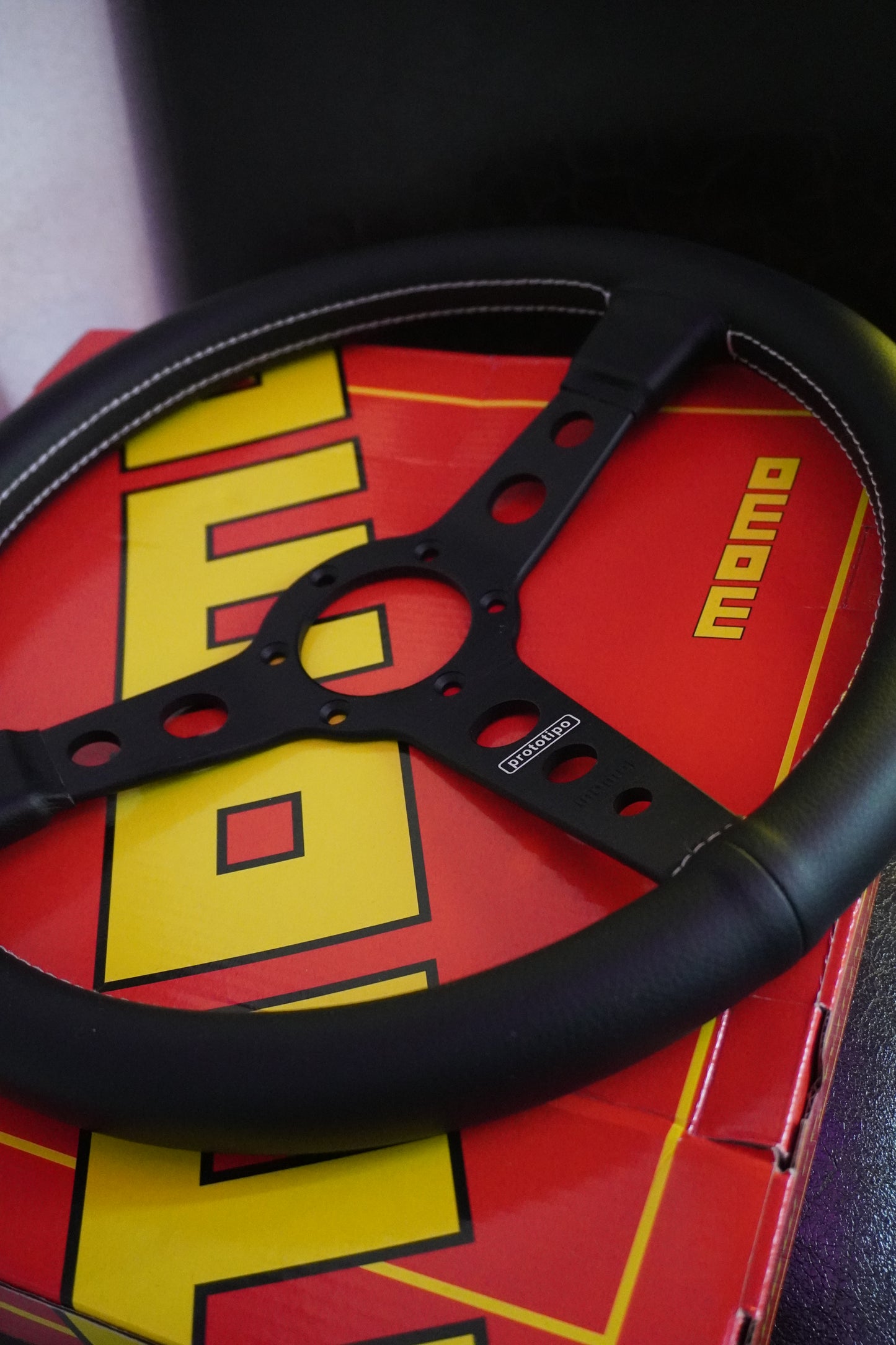 Momo Prototipo steering wheel