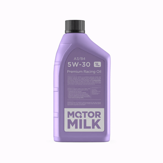 Motor Milk™ 5W30 performance engine oil.